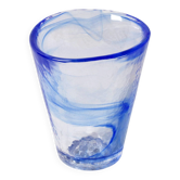 Kosta Boda Blue Glass 'Mine' by Ulrica Hydman Vallien / Sweden / 2002