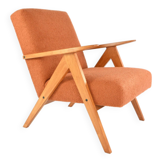 Kompas terracotta armchair