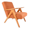 Fauteuil kompas terracota