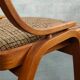 Set of 4 fabric chairs by Ton Bystrice 1960