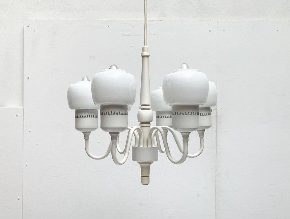 Swedish Mid-Century T526 chandelier by Hans-Agne Jakobsson for Hans-Agne Jakobsson Ab, 1960s