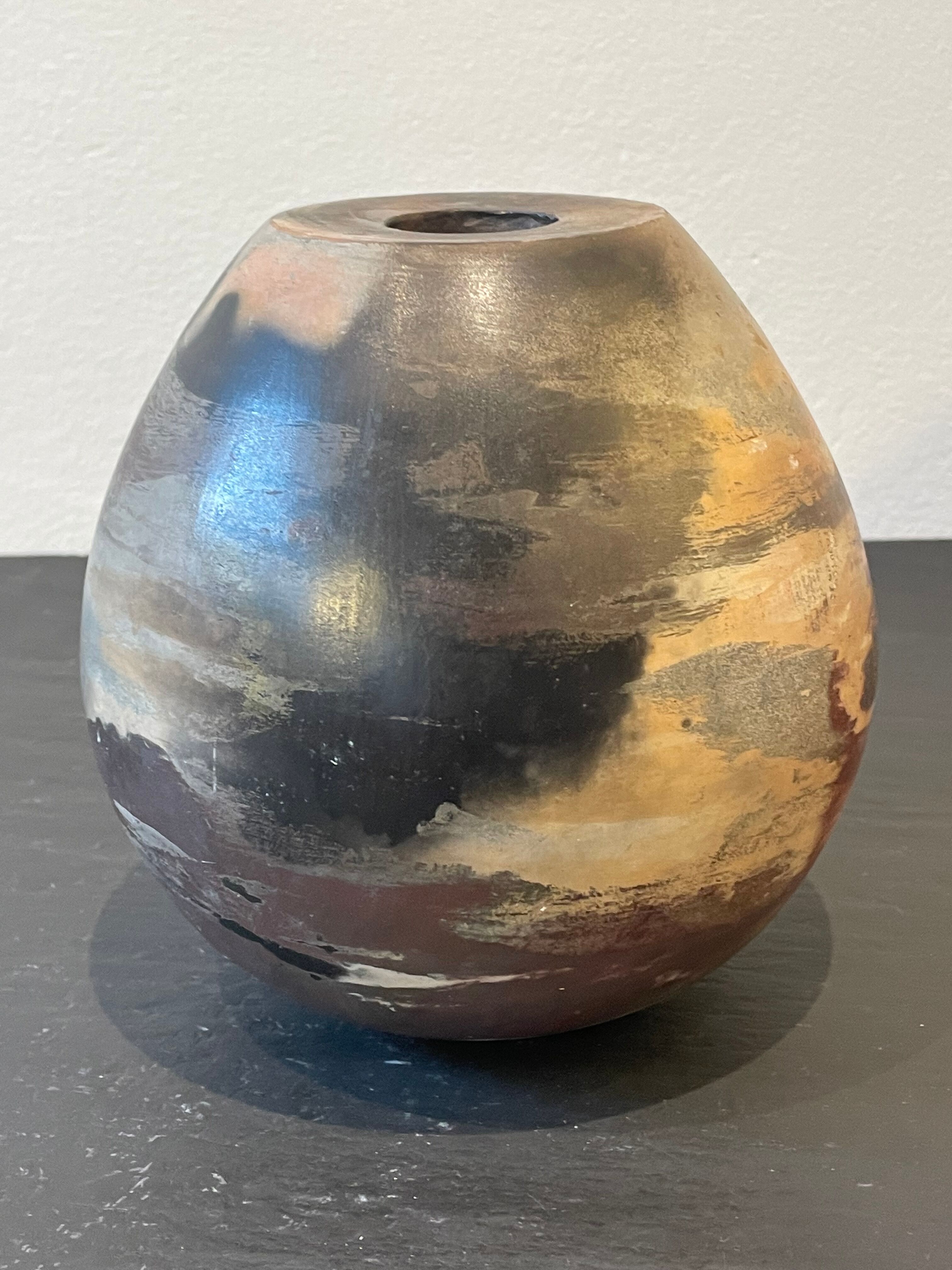 Ceramic ball vase