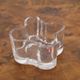 Scandinavian candle holder made of alvar aalto glass for Iittala