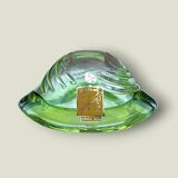 Ashtray / pocket tray Murano F.lli Toso “Chambord” green, 1960s