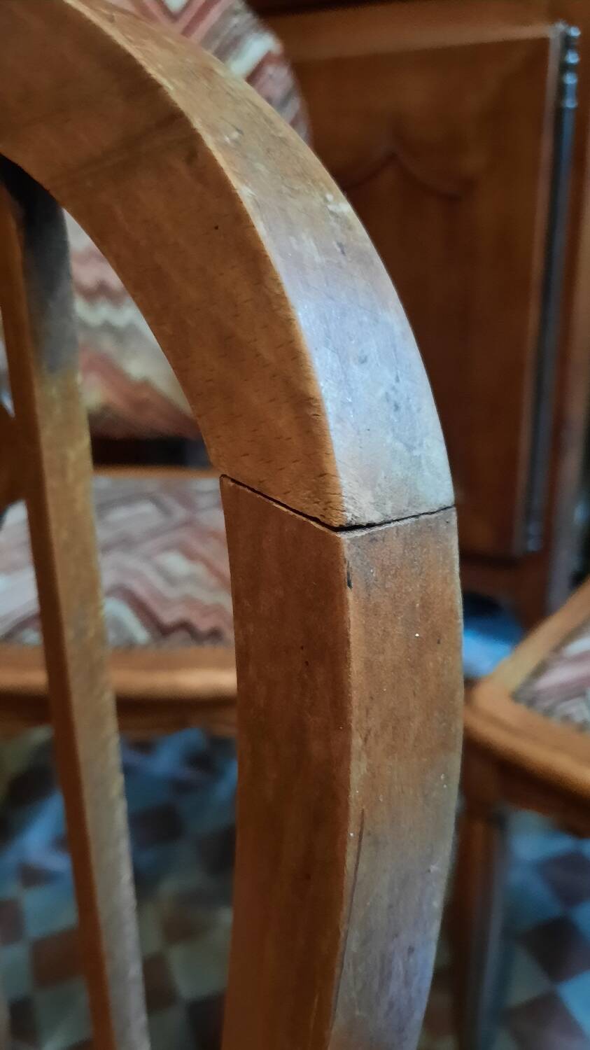 Art deco armchairs and chairs set