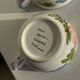 Set of 2 blue Quimper earthenware mugs H6.5 D15