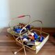 Paire de plateaux 1950