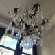 Lustre à pampille  cristal 19 eme