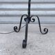 Wrought iron floor lamp from the 60s