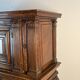 Credenza, carved walnut cabinet from the 17th century Renaissance.