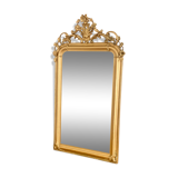 Miroir ancien à fronton 162x82cm