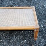 Rattan coffee table and canning