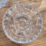 Set of 10 arc crystal candle holders