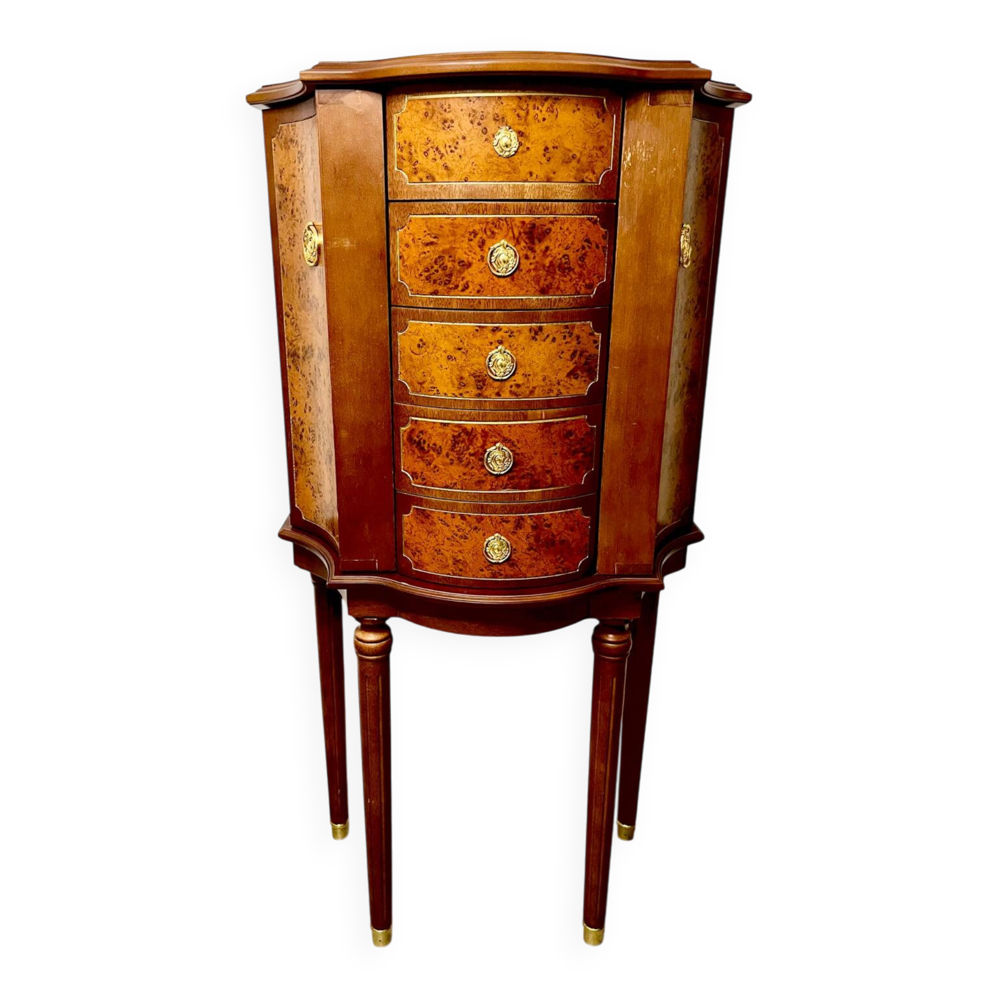 Meuble à bijoux Franklin Mint – Collection Fabergé – Complet – Très bo