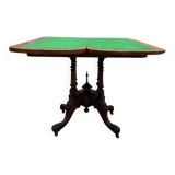 English game table - Victorian in marquetry