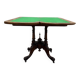 English game table - Victorian in marquetry