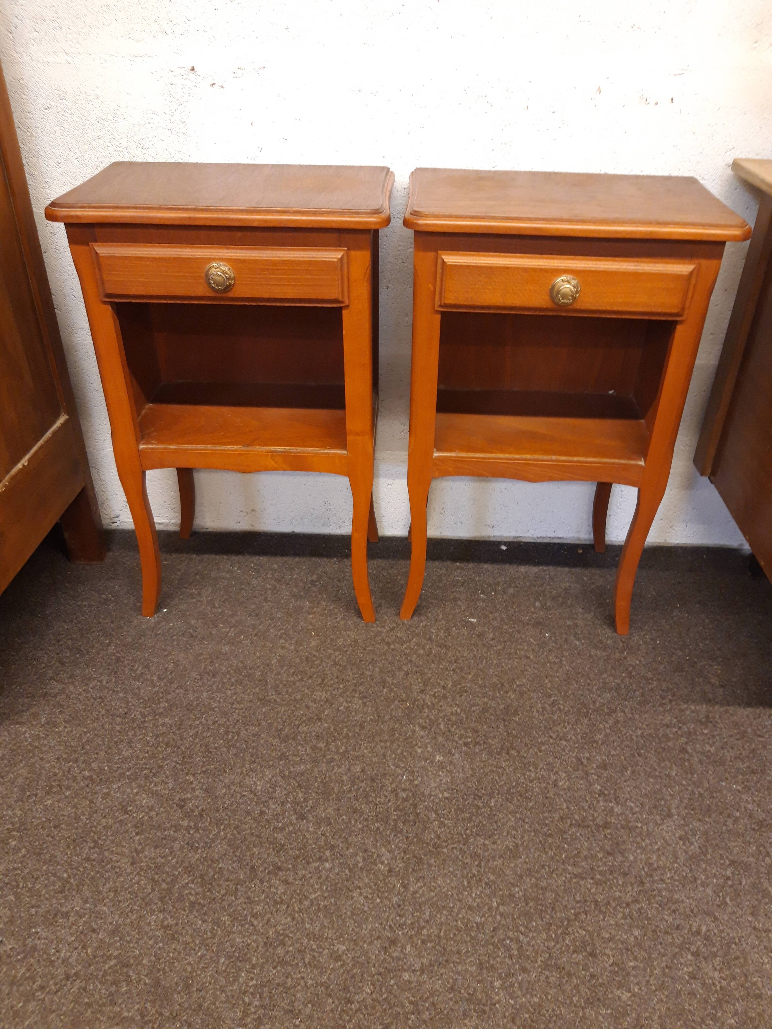 Paire de chevets vintage