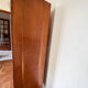 Armoire penderie & commode vieux rose et bois