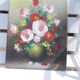 Toile tableau bouquet fleurs