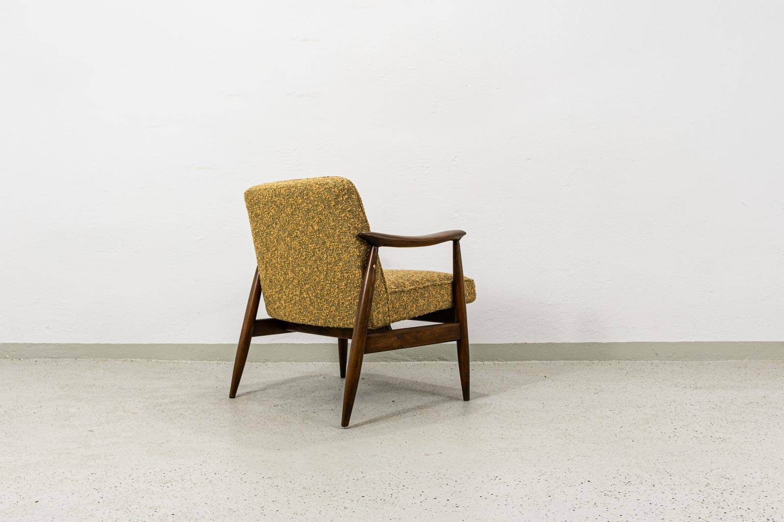 Mid-century Armchair GFM87 in Kvadrat By Juliusz Kędziorek, 1960s
