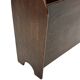 Art Deco Oak Newspaper Rack Magazine Rack 1950s design