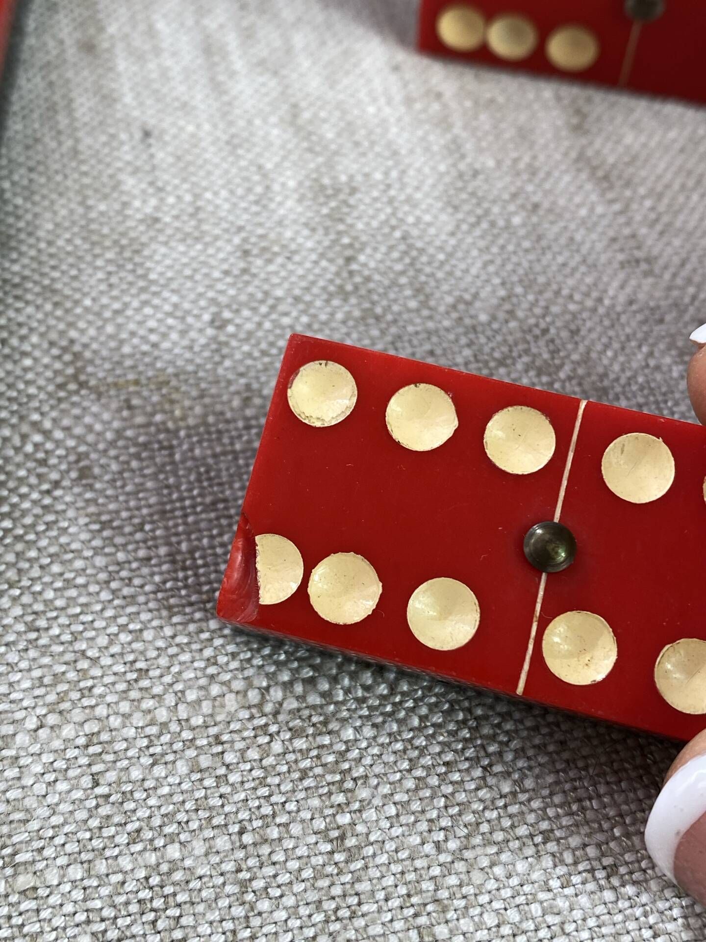 Bakelite domino set, 1930s