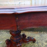 large table pedestal form violin Louis Philippe