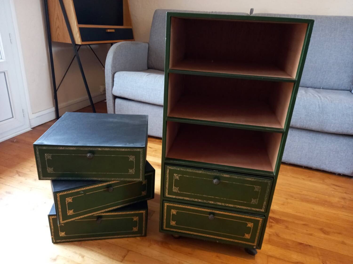 Cartonnier 5 casiers