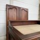 Antique Henri II style desk in solid wood - 2 drawers - 120cm