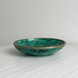 Malachite bowl for fruits or centrepiece.