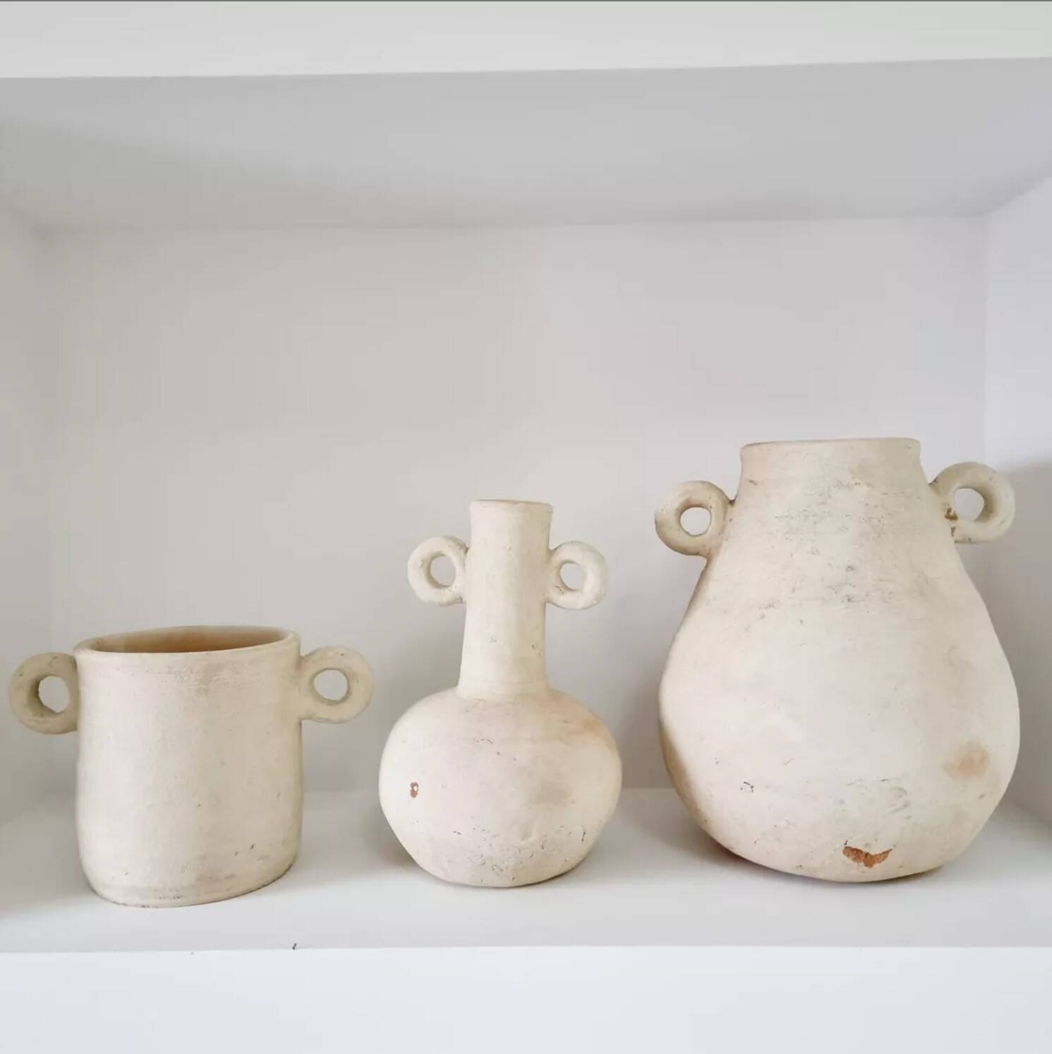 Tamegroute ceramic handle pottery