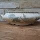 Old vegetable dish serving dish Terre de Fer Opaque porcelain from Gien Ocean model