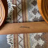 Coffee table in wood and tempered glass Antoine Motard