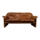Canapé DS-16 en cuir cognac de De Sede