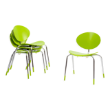 Set of four Mosquito chairs by Flötotto