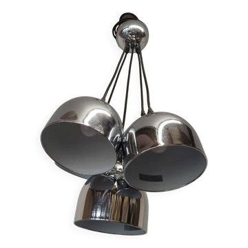 Space Art chrome pendant light