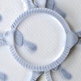 Antique fish-shaped earthenware dinner service signed West Germany Staffel