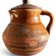 Olla de cuisson en terre cuite rustique, fabriquée à la main, espagnole, 19e siècle