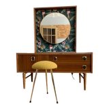 Formica vintage dressing table