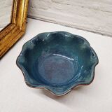 Glazed stoneware pocket tray