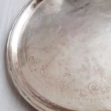 Round copper top ancient hammered, Moroccan, antique