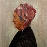 Portrait painting by Choppard-Mazeau, 1890