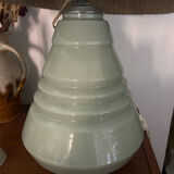 Glass lamp and rope Art Deco