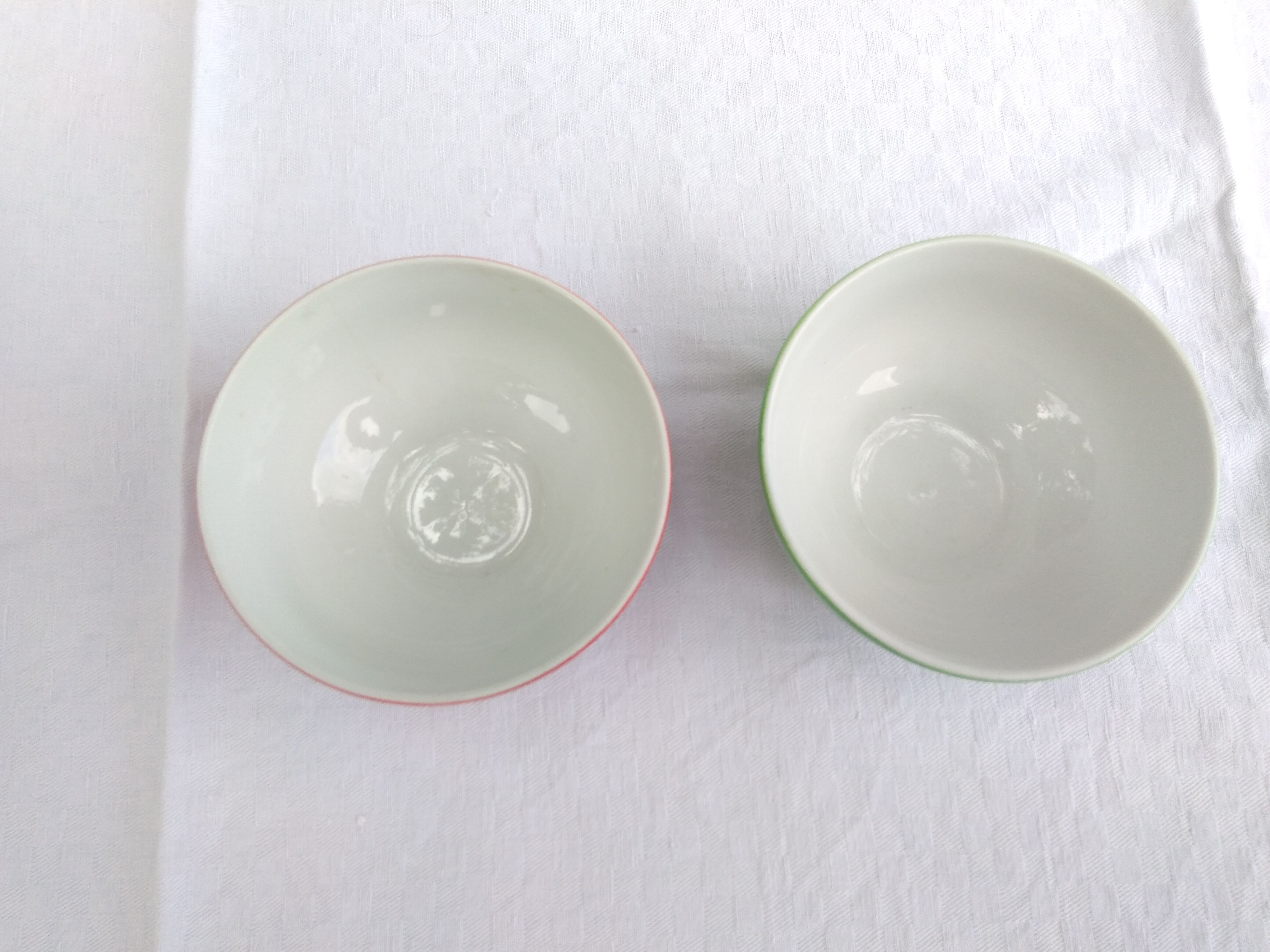 2 vintage longchamp bowls