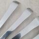 18 stainless steel Space Age place settings / Spoon Fork Knife