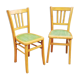 Pair of vintage bistro chairs
