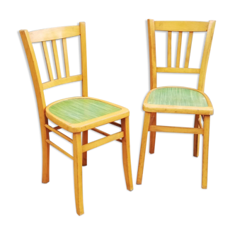 Pair of vintage bistro chairs