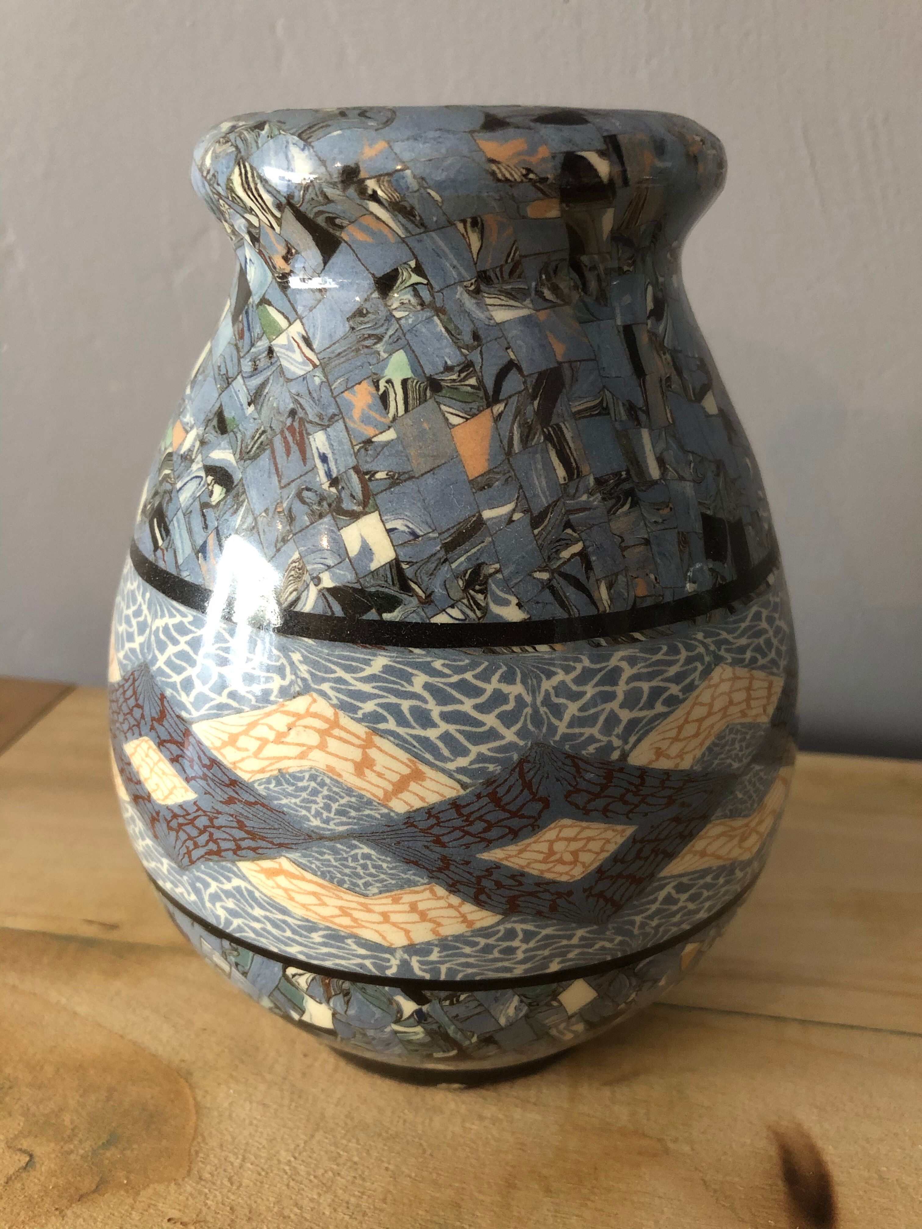 Ceramic vase, Jean Gerbino, Vallauris
