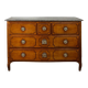 Transitional cherrywood chest of drawers, 18th century