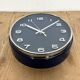 Vintage Blue Bakelite Electric Wall Clock from Metamec, 1970s